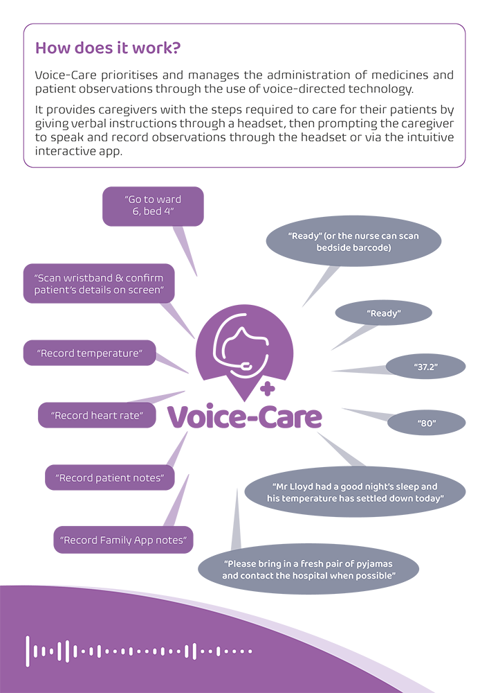 Voice-Care Bedside Observations Brochure